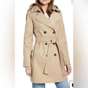 Hooded Trench Coat | Halogen